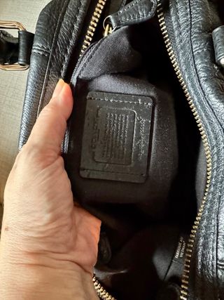 Bolso Coach Negro Piel Auténtico