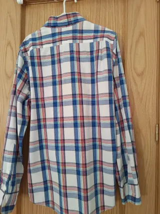 Camisa Hollister cuadros hombre