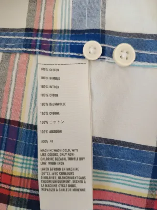 Camisa Hollister cuadros hombre