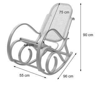 Dolce seggiola Thonet in rovere chiaro