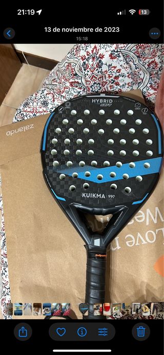 Pala pádel Kuikma 990 Hybrid Soft