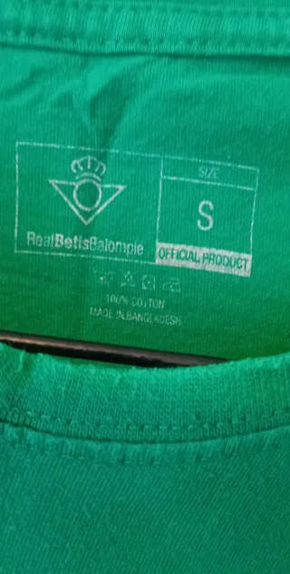 Camiseta Betis Oficial Talla S.