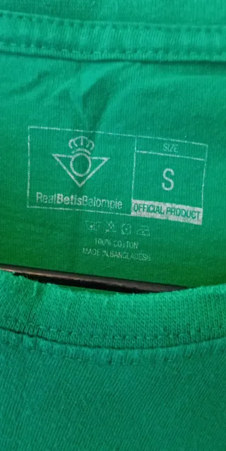 Camiseta Betis Oficial Talla S.