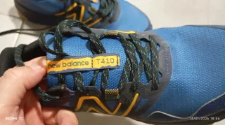 Zapatillas New Balance Azul y Amarillo