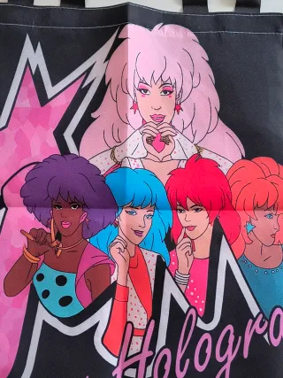 Jem and the Holograms Borsa Shopper Nera