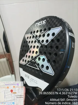 Pala Padel Nox AT10 Genius Impecable