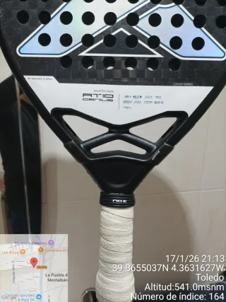 Pala Padel Nox AT10 Genius Impecable