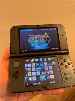 New Nintendo 3DS XL Doppio IPS Nero