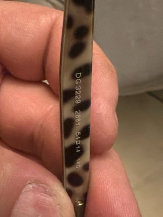 Gafas Dolce & Gabbana Montura