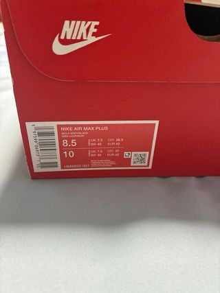 Nike Air Max Plus Talla 42 (26,5Cm)