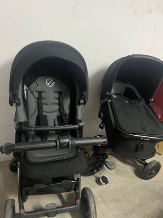 Dúo Silla Paseo Jane Crosslight Edición Silver