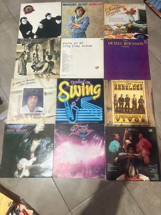 Lote Vinilos Pop Rock Varios Artistas