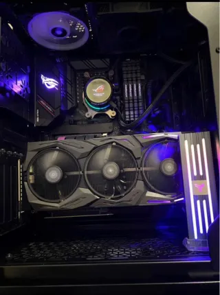 Equipo gamer. PC+Monitor+Setup Completo+Tablet.