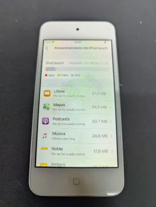 iPod Touch 6ta Gen 32GB Blanco - A1574