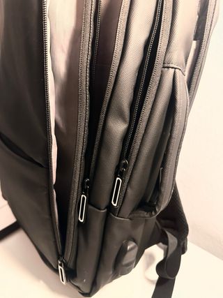 Mochila viaje ordenador con USB impermeables