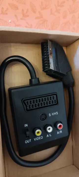 Convertitore Scart S-VHS AV Multipresa