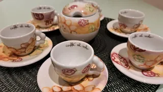 Servizio caffè Thun 6 tazze e zuccheriera