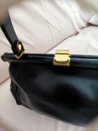 Bolso retro negro