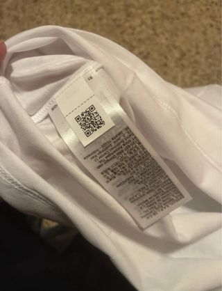 Camiseta Calvin Klein Blanca Talla XL