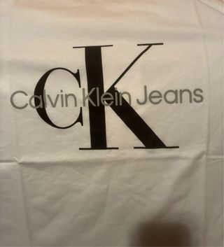 Camiseta Calvin Klein Blanca Talla XL