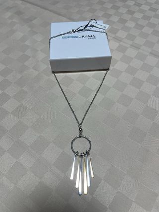 Collana Anthology Gioielli pendente frange oro e a