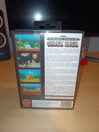 Chuck Rock Mega Drive Sega