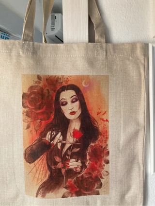 Bolso Tote Morticia Addams - solo envio