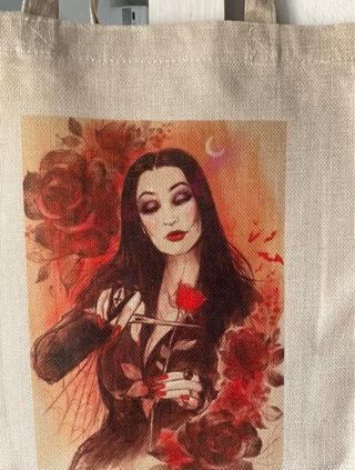 Bolso Tote Morticia Addams - solo envio