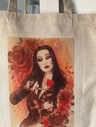Bolso Tote Morticia Addams - solo envio