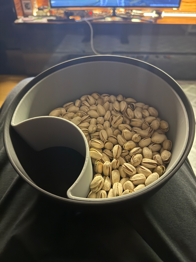 Bol para frutos secos diseño 3D