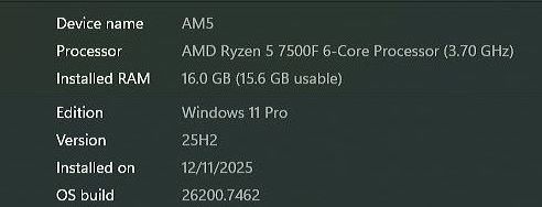 PC Gaming Ryzen 7500F + B650 16GB DDR5 afbeelding 10
