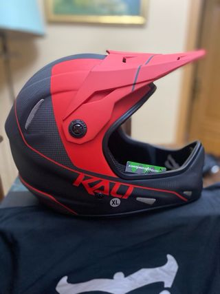 Casco mtb. Integral competicion CARBONO.