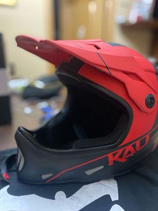 Casco mtb. Integral competicion CARBONO.