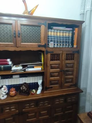Mueble Castellano Madera Maciza