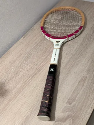 Raquetas tennis Vintage Dunlop y Kawasaki y funda