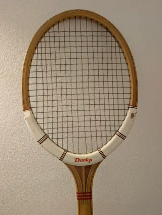 Raquetas tennis Vintage Dunlop y Kawasaki y funda