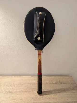 Raquetas tennis Vintage Dunlop y Kawasaki y funda