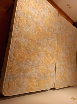 Juego 2 Camas DORMILON (Colchón+Somier)