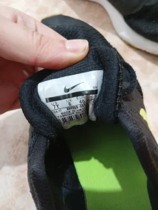 Nike Downshifter Zapatillas Negras y Verdes