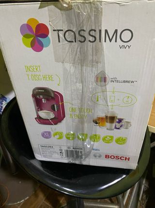 Cafetera Bosch Tassimo Roja