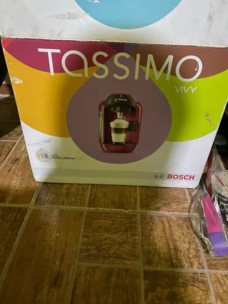 Cafetera Bosch Tassimo Roja