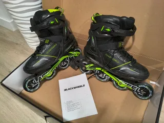 Patines Blackwheels Talla 43 Negro/Verde