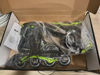 Patines Blackwheels Talla 43 Negro/Verde