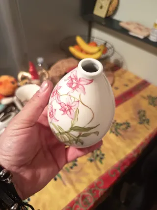 Vaso decorativo con fiori