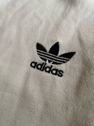 Adidas White Trefoil Joggers – Clean Y2K Streetwea