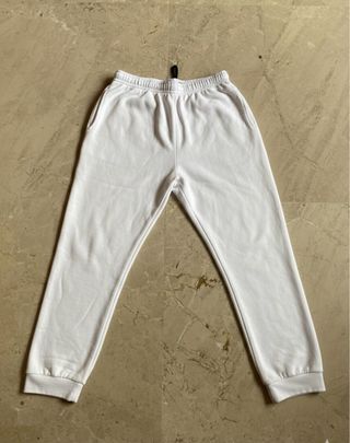 Adidas White Trefoil Joggers – Clean Y2K Streetwea