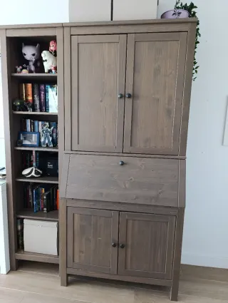 Secreter madera marrón Ikea