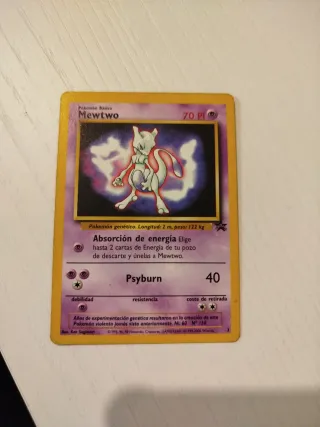 Carta Pokémon Mewtwo Básico 70 HP