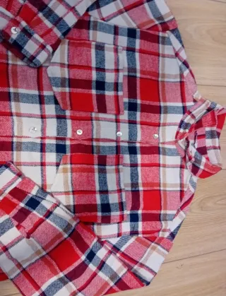 Camisa de cuadros abrigada