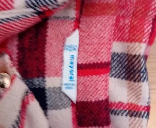 Camisa de cuadros abrigada